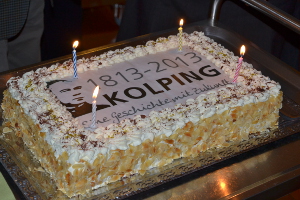 Geburtstagstorte 200. Geburtstag Adolph Kolping